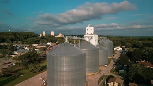 Metalltanks des Aufzugs zur Getreidetrocknung komplexer Stahllager für die landwirtschaftliche Ernte