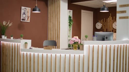 Reception Front Desk for Registrations