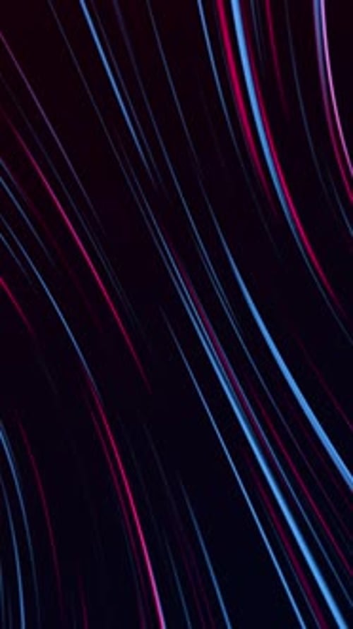Red and Blue Neon Lines Vertical Gaming Background