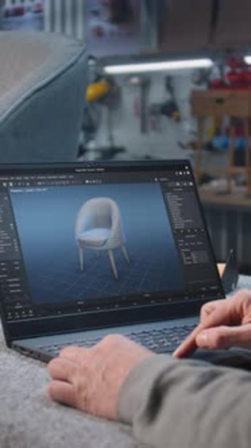 Creative Man utiliza software profesional para el diseño de muebles