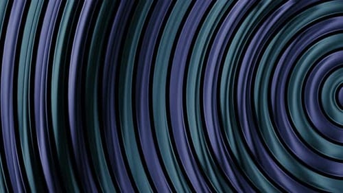 Glossy Curved Blue Lines