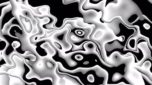 Ondas abstractas, rayas, líneas curvas, patrón de forma, textura perfecta, fondo futurista, vídeo 3D 4k