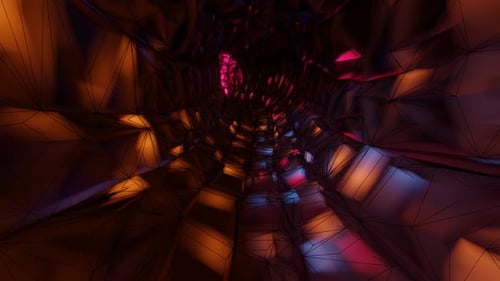 Anime Cartoon Style Tunnel Loop