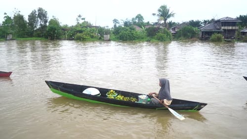 Floating market