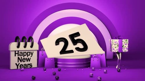 Concepto de podio navideño 13