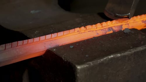 Blacksmith Metal Forging in 4k