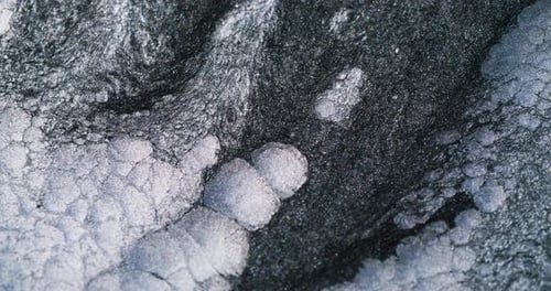 Ice Float Snow Abstract Background Winter Frost