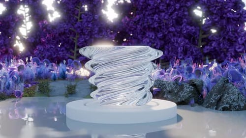 Animation satisfaisante en 3D de Fantasy Lagoon