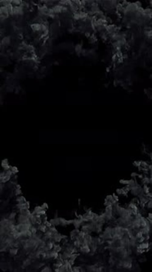 Fire Shockwave Transition Overlay Alpha Channel Social Media Vertical