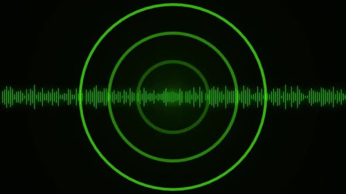 Datos de señales de radio y progreso del escaneo