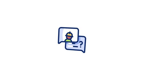 Job Interview Animated Icon