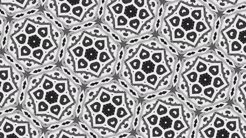 Fond d'animation de motifs isométriques fluides | Fond de motifs de récompenses