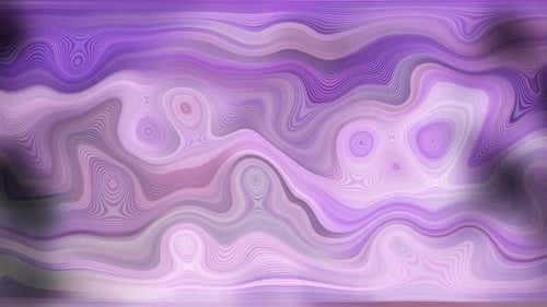 Abstract Wave Liquid Motion Animated Background Purple