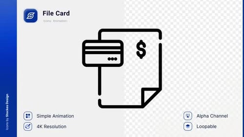 Animation File Card Icon