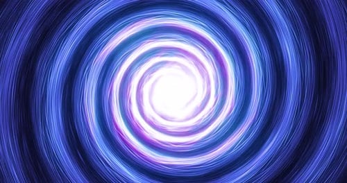 Abstract Light Vortex Tunnel Portal Loop Background