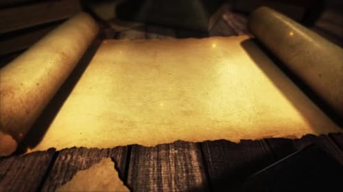 Epic Yellow Scroll wird geöffnet