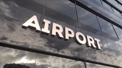 Edificio de la terminal del aeropuerto