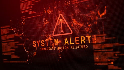 Advertencia de alerta del sistema: se encontraron virus: se encontraron vulnerabilidades