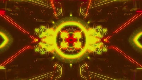 Stellar Infinite Tunnel Background