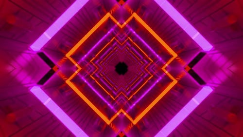 Hypnotic Light Tunnel