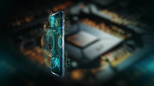 Infographic Storytelling on a 3D Phone Screen