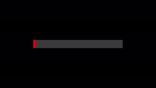 Creator Collection: Dark colored and wide single lined lower third with jumping animation