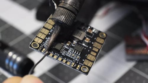 Soldering Wires to a Circuit Board