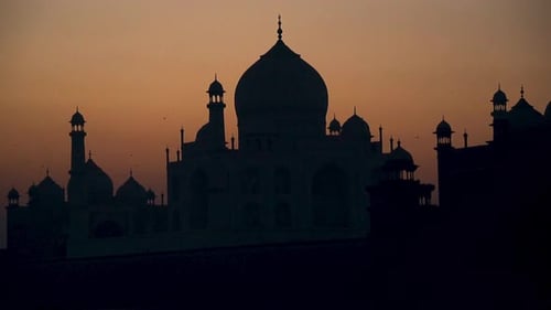 Astonishing shot of Sunrise at Taj Mahal, Agra, India