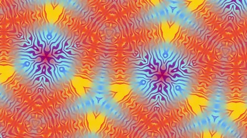 Abstrakt modern auf einem Mandala-Hintergrund