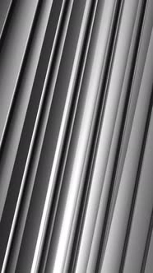Abstract Vertical Metallic Lines Moving Seamless Loop Background