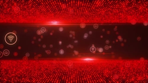 Abstraktes Technologie-Big-Data-Hintergrundkonzept.
