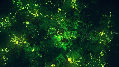 Grünes toxisches Säureplasma