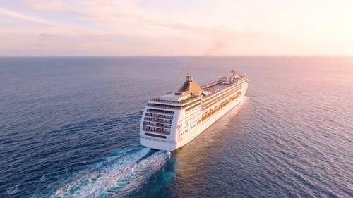 Explore the luxury of ocean travel aboard a stunning cruise ship