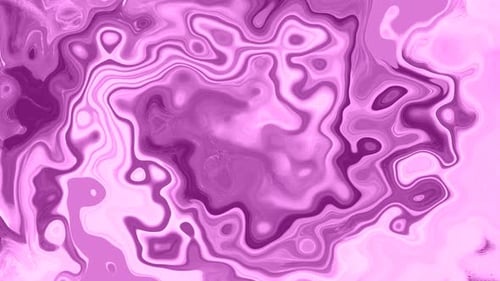 Abstract Fluid Pink and Purple Liquid Morphing Background Loop