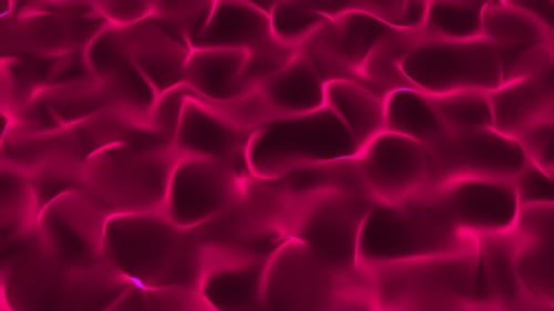abstrakter glatter Wellenhintergrund. Rosa Farbe, weich, glatt, trendig, gewellt, animiert, 4k. Vd 681