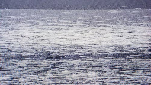 Flickering Abstract Electronic Static