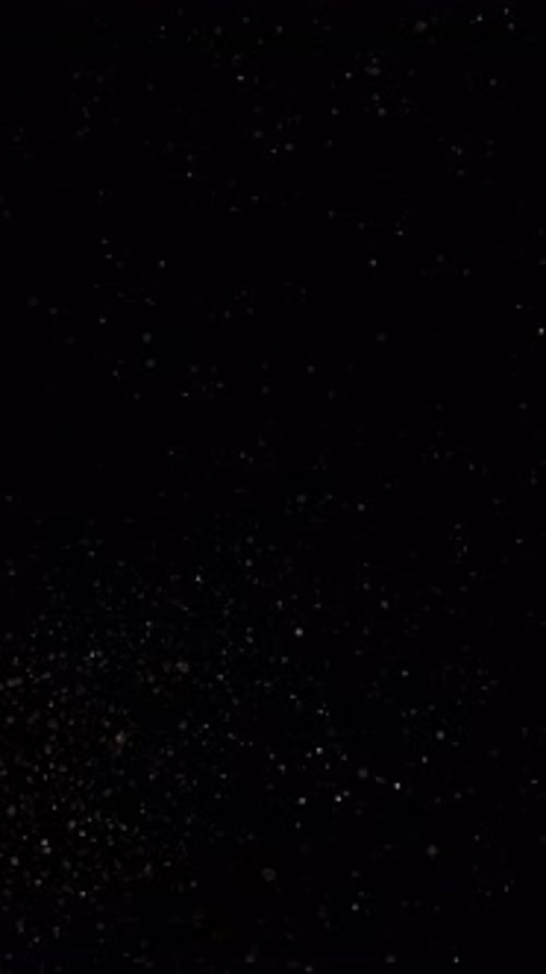 Abstract Particle Background with Glowing Dust Motion