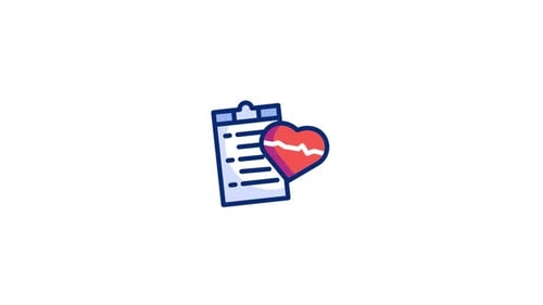 Health Report Animated Icon