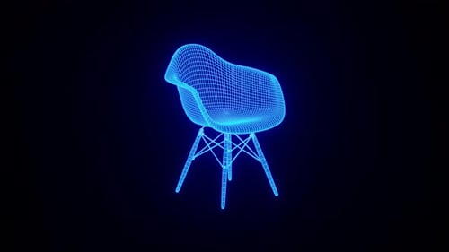 Holographic Chair Loop 4K