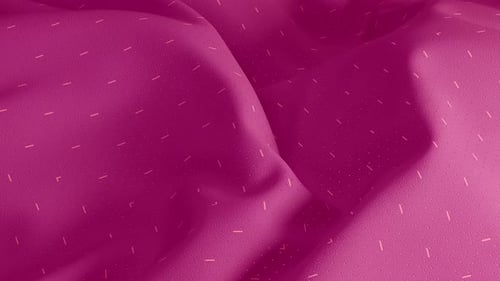 Abstract Fluid Magenta Wavy Background Loop With Dotted Pattern