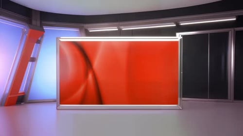 Modern Virtual Studio Background Loop for High-Tech Productions