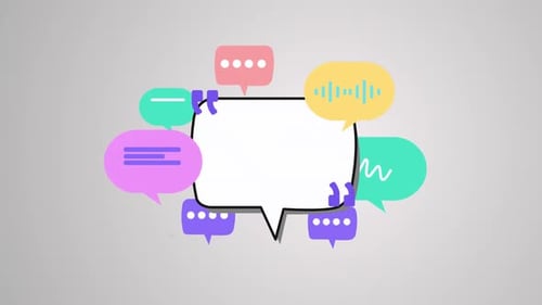 Communication Concept Animation