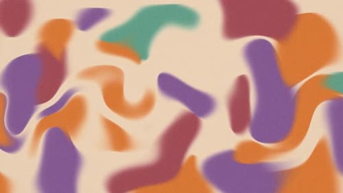 Colorful Swirls Blurred Background