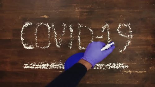 Cleaning COVID-19 Off a Wooden Surface