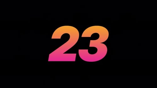 30 Seconds Countdown Clock Animation Loop V8