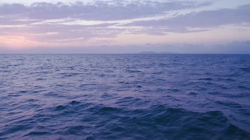 Meer bei Nacht.
