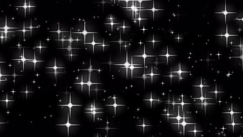 Bucle de fondo con luces de purpurina de partículas