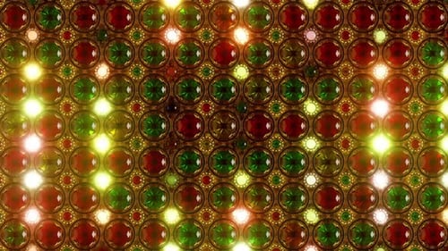 Flackernde Lichter von Schmucksteinen V4