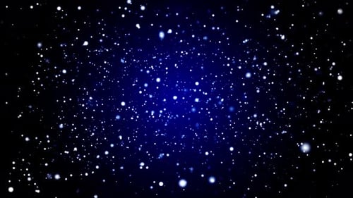 Abstract Particle Background with Light Leaks Loop