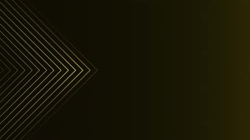 Modern Abstract Golden Lines Expanding Motion Background